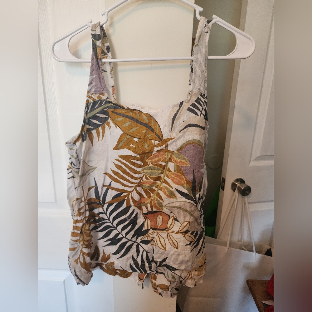 C&C California linen tank